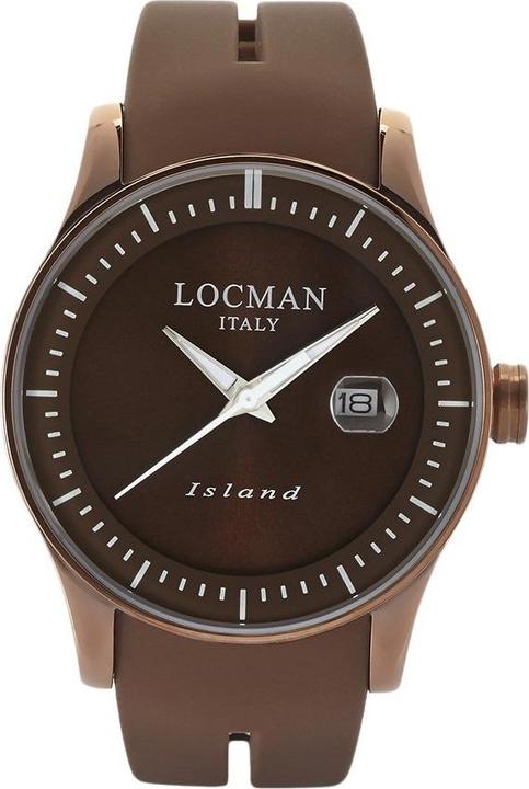 Actual product image Locman Italy Men's Watch Iceland brown Ref. 0600 (Analogue wristwatch, 40 mm)