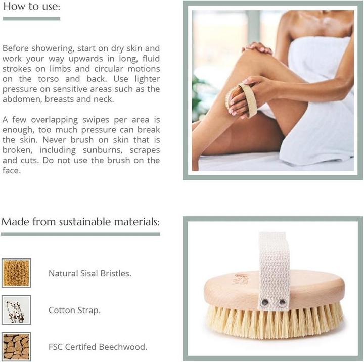 Produktbild Wild & Stone Natürliche Körperbürste