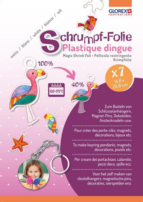 Glorex Schrumpffolie (7 x)