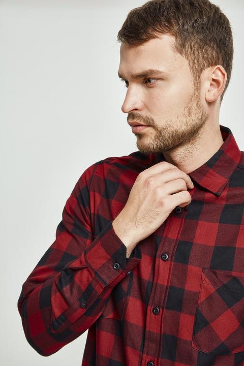 Actual product image Urban Classics Checked Flannel Shirt (XXL)