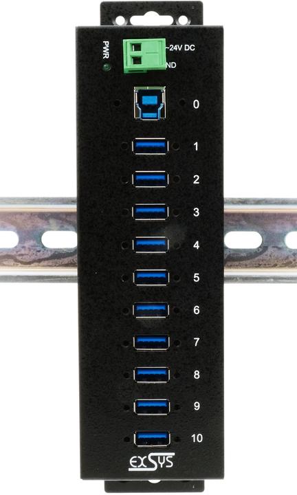 Immagine prodotto Exsys Ex-1110hmvs (USB-B, 10 Porti)