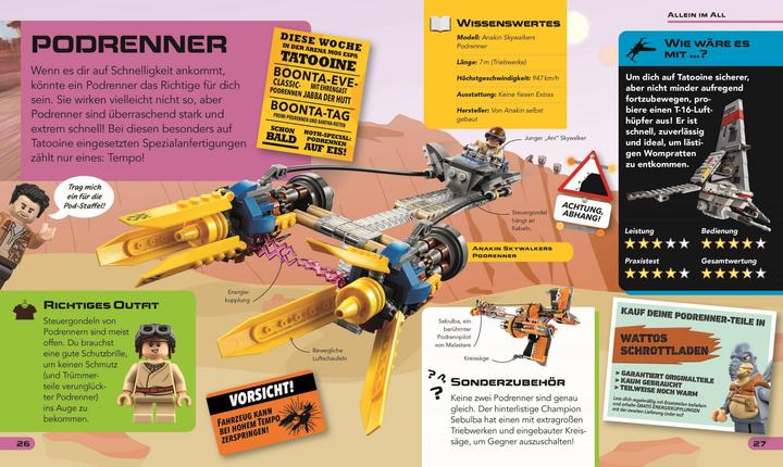 Produktbild LEGO® Star Wars™ Raumschiffe und Fahrzeuge (Deutsch, Marc Winter, 2022)