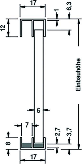Immagine prodotto Vitris Profilo della guida DURUS (1 pz.)
