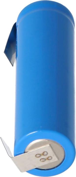Immagine prodotto AccuCell Batteria ricaricabile IFR 14500 AA con testa non protetta, con tag di saldatura a U (1 pz., 600 mAh, Accumulatore di carica elettrica)