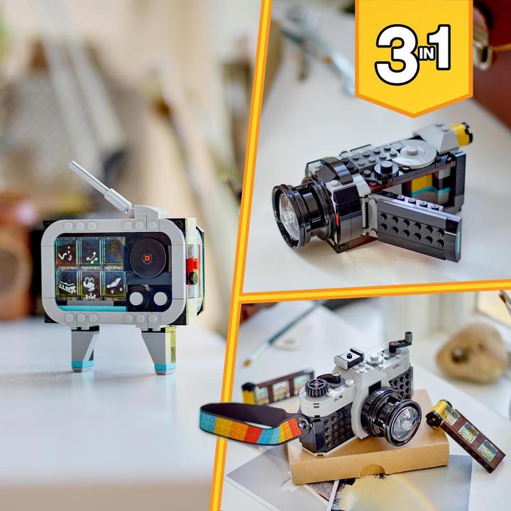 Immagine prodotto LEGO Fotocamera retrò (31147, LEGO Creator 3-in-1)