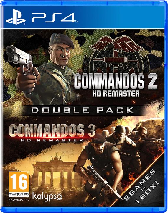 Actual product image Commandos 2 + Commandos 3 HD Remaster Double Pack (PS4)