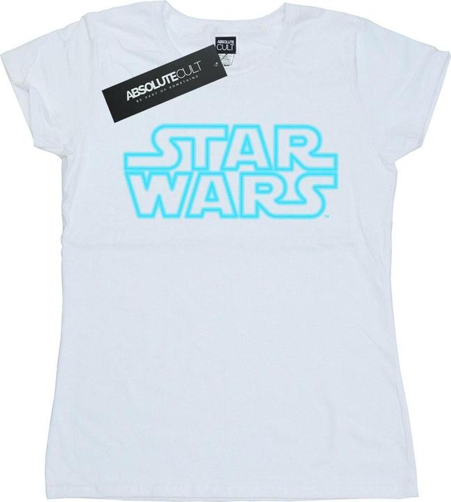 Image du produit Star Wars - T-shirt NEON SIGN LOGO - Femme (S)