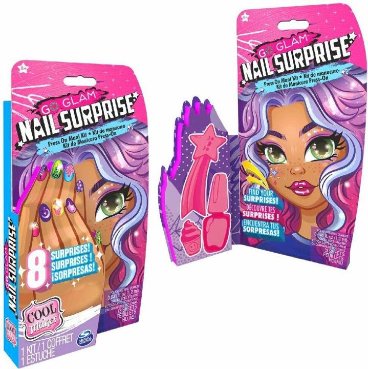 Actual product image Spin Master CLM Go Glam Nails - Nail Surprise