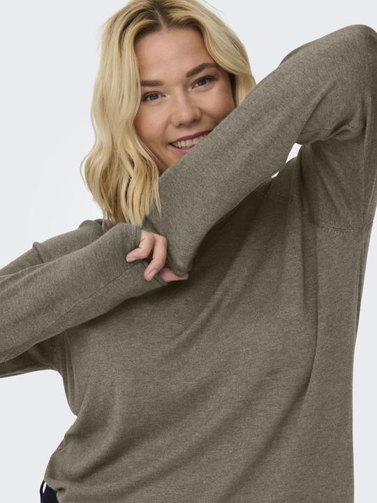 Produktbild Only Einfarbiger Curvy Strickpullover (M)