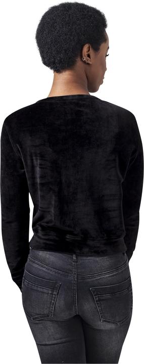 Produktbild Urban Classics Ladies Short Velvet Crew (XS)