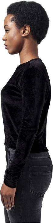 Produktbild Urban Classics Ladies Short Velvet Crew (XS)