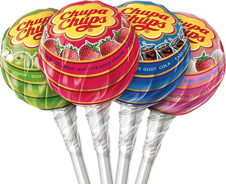 Produktbild Chupa Chups Lollipop Lutscherdose (100 Stk., 1200 g)