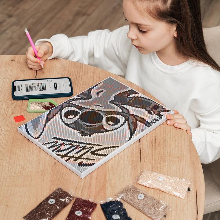 Produktbild QBrix Foto Mosaik Set - Diamond Painting - Vintage