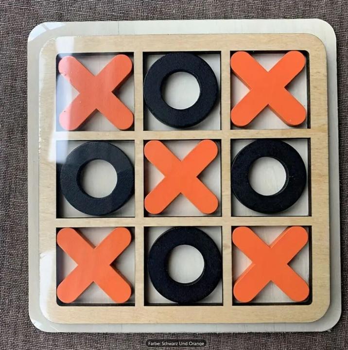Immagine prodotto Champ Gioco da tavolo in legno Tic Tac Toe