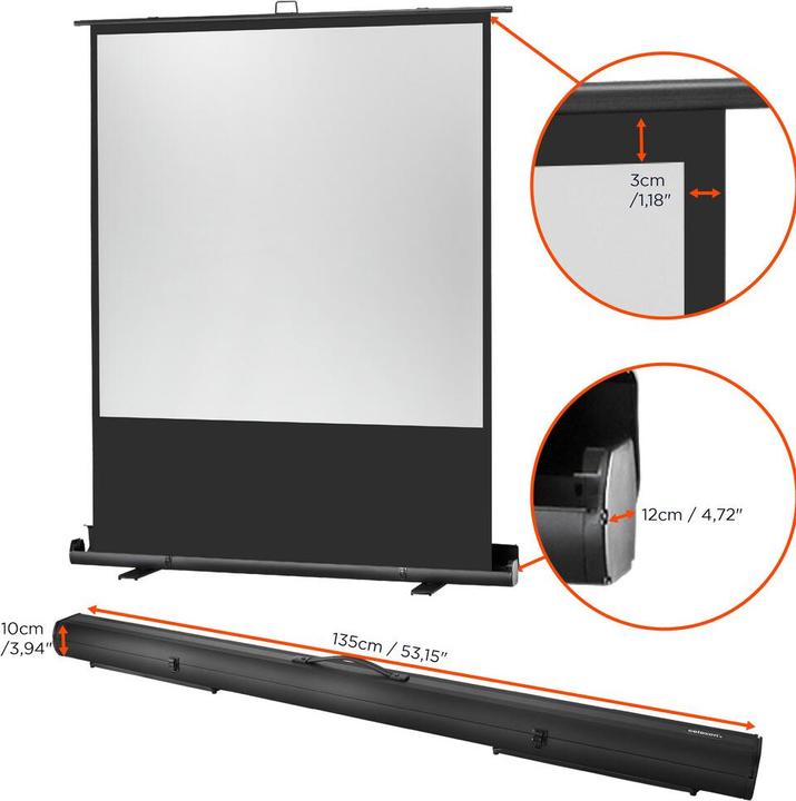 Image du produit Celexon Ultramobil Plus Professional 120x120 cm (63.39", 1:1)