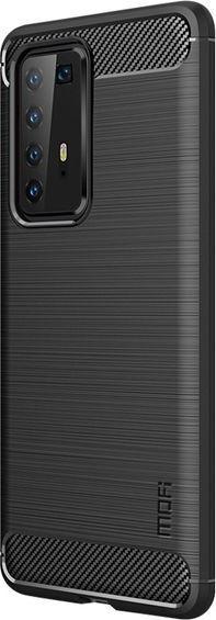 Actual product image Mofi Carbon Fiber TPU Series (Huawei P40 Pro)