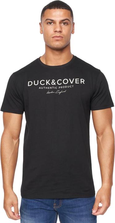 Actual product image Duck and Cover Mens Klapstar Assorted Designs T-Shirt (Pack of 5) (L)