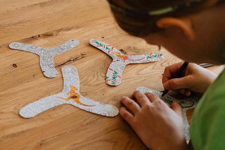 Image du produit Tic Toys Boomerangs à concevoir soi-même, 30 pièces