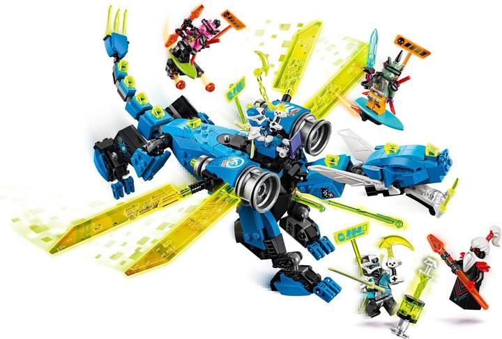 Produktbild LEGO Jays Cyber-Drache (71711, LEGO Ninjago)