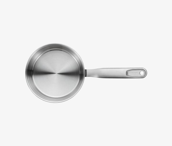 Actual product image Fiskars All Steel Saucepan with Lid, 1.5l (16 cm, Saucepan, Stainless steel)