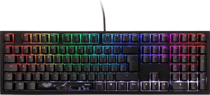 Actual product image Ducky Shine 7 PBT (DE, Cable)