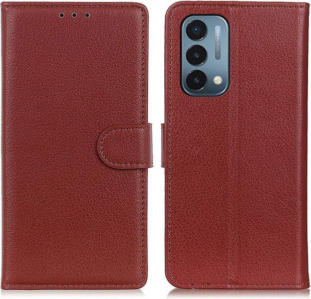Actual product image MU Classic Litchi Leather Bookcover Series (OnePlus North N200 5G)