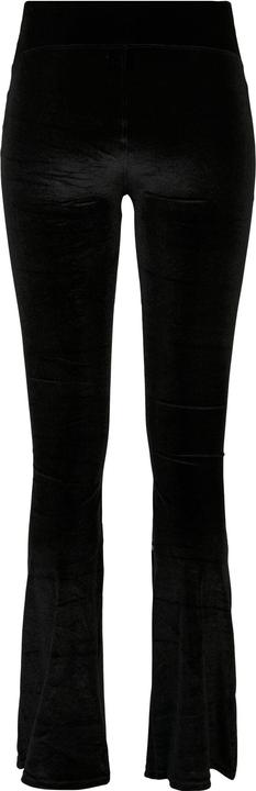 Actual product image Urban Classics Ladies High Waist Velvet Boot Cut Leggings (XS)