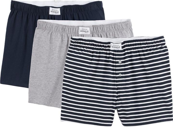 La Redoute Collections 3er-Pack Boxershorts aus Stretch-Jersey