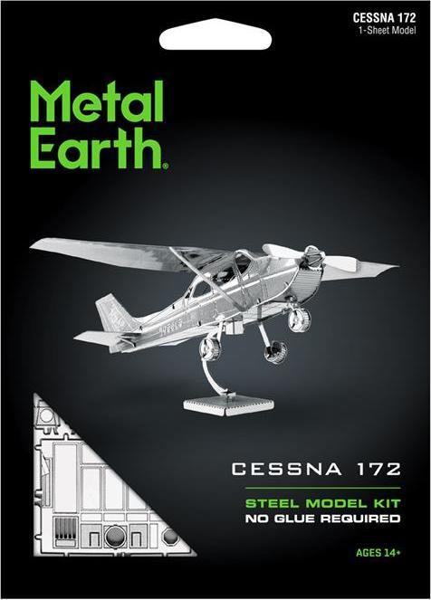 Actual product image Metal Earth Cessna 172 Skyhawk