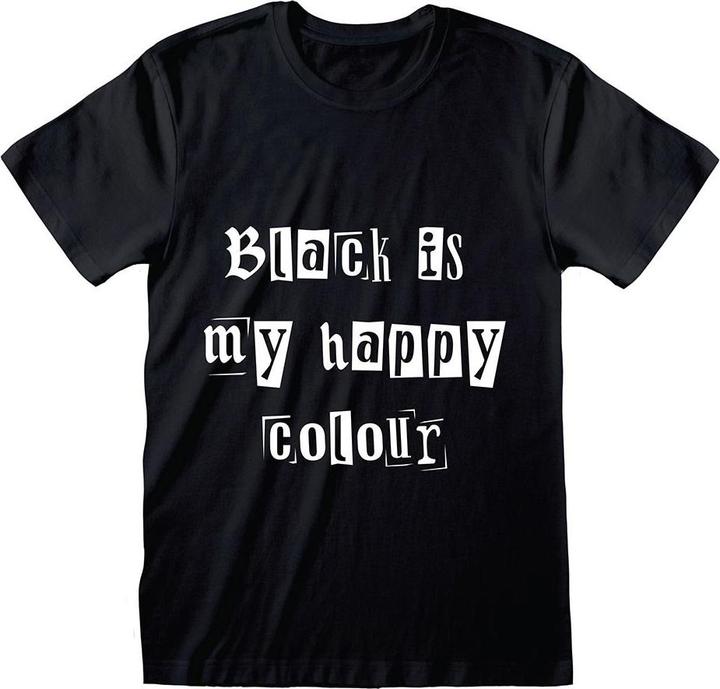 Produktbild Something Different Black Is My Happy Colour TShirt (S)