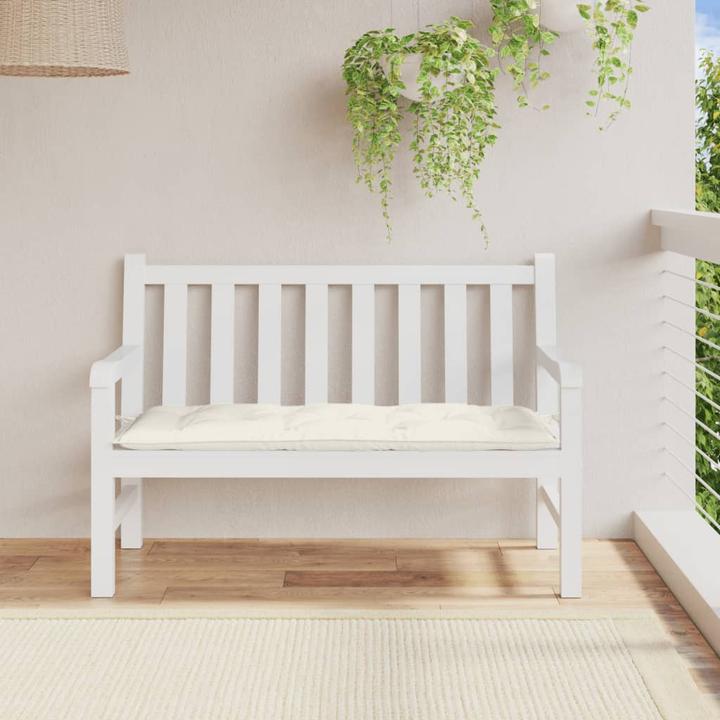 Image du produit VidaXL Housse de banc de jardin en tissu (120 x 50 x 7 cm)
