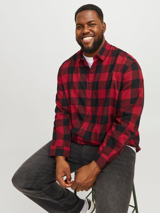 Produktbild Jack & Jones Karo Plus Size Hemd (7XL)