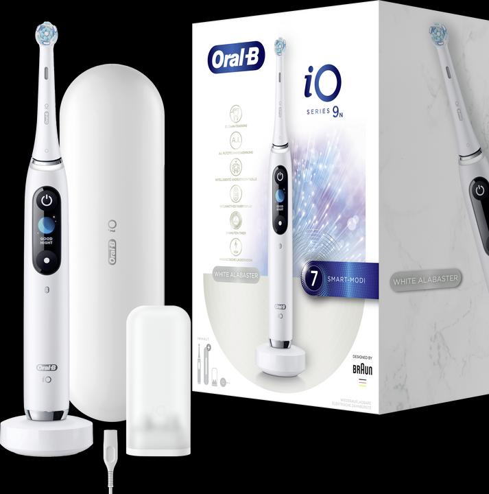 Image du produit Oral-B iOM9.1A1.1AD Brosse à dents albâtre blanche (Brosse à dents oscillo-rotative)