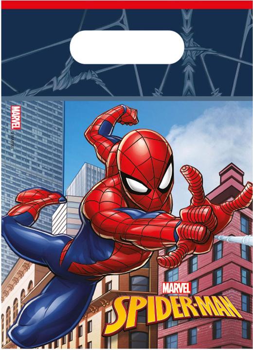 Produktbild Spiderman Partybeutel (Geschenktüte, 6 x)