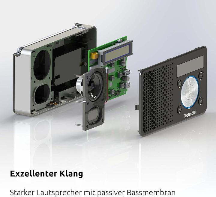 Image du produit TechniSat Radio Digitradio 1 (DAB+ DAB, FM)