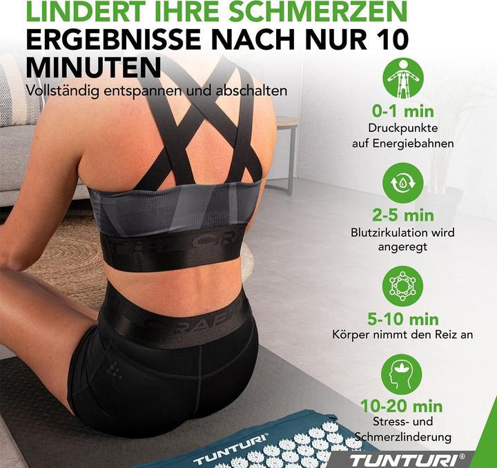 Immagine prodotto Tunturi Akupressur-Matte und -Kissen