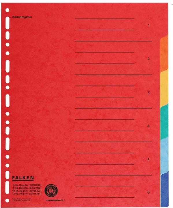 Produktbild Falken Register Karton