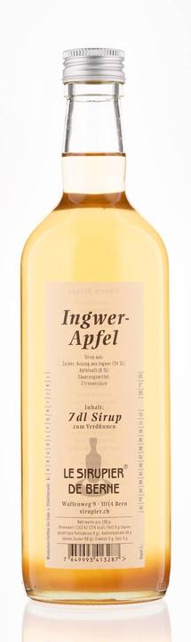 Actual product image Sirupier de Berne Ginger apple syrup 70 cl Le Fl.Depot Fr. 1.- (1 x 70 cl)