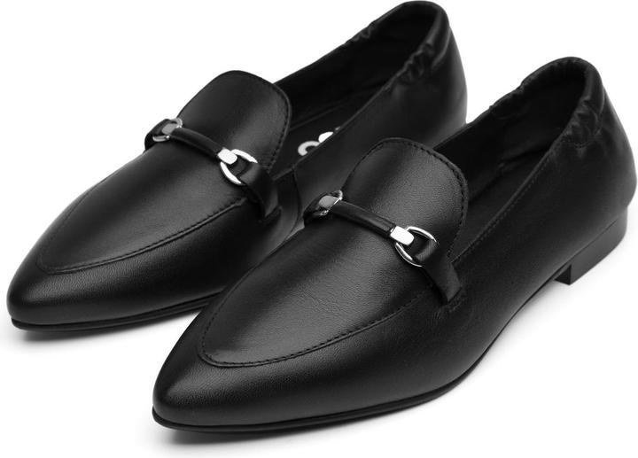Actual product image Bianco BIATRACEY leather low shoes (37)