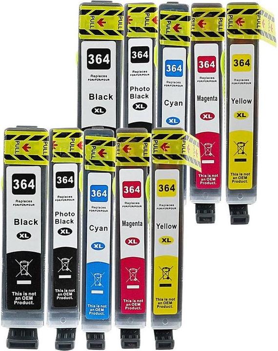 Produktbild Hermex Kompatible Tintenpatrone XL für HP PhotoSmart Plus B209b (M, Y, C, BK, PBK)