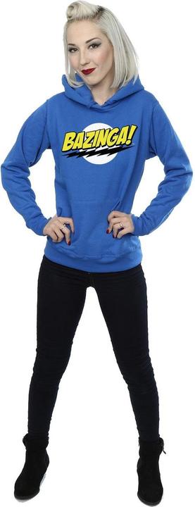 Actual product image Dam Womens/Ladies Sheldon Bazinga Hoodie (L)