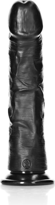 Actual product image RealRock Curved Realistic Dildo with Suction Cup - 9"/ 23 cm