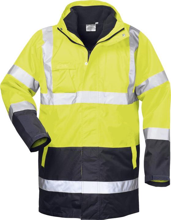 Produktbild Safestyle *SPENCER* 4-IN-1 WARNSCHUTZPARKA GELB/MARINE (3XL)