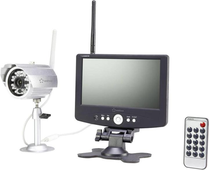 Actual product image Renkforce Radio surveillance camera set 4- (1280 x 720 pixels)