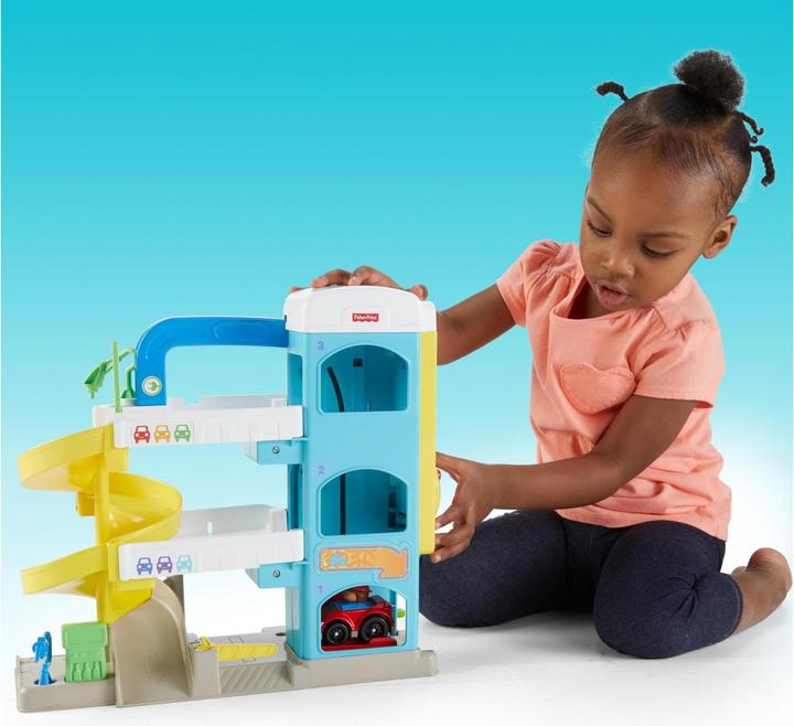 Actual product image Fisher-Price Little People Helpful Neighbor's Garage