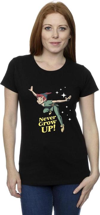 Immagine prodotto Disney Peter Pan Never Grow Up Maglietta Donna (L)