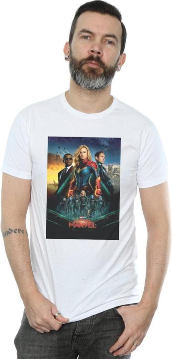 Produktbild Captain Movie Starforce Poster TShirt (M)