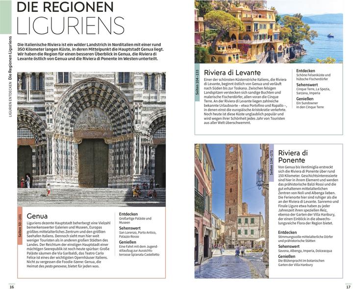 Nutritional values and ingredients DK Vis a Vis Ligurien,Genua&Cinque 0 (German, DK Verlag Travel, 2024)