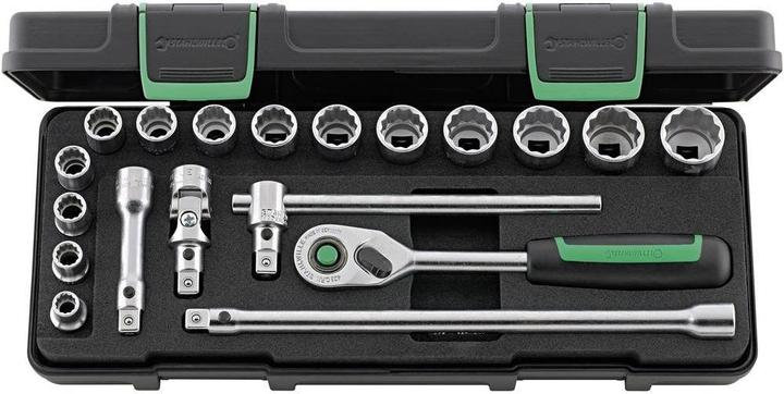 Actual product image Stahlwille Socket spanner set (22 mm, 8 mm, 10 mm, 14 mm, 21 mm, 18 mm, 11 mm, 12 mm, 20 mm, 19 mm, 17 mm, 15 mm, 13 mm, 9 mm, 16 mm)