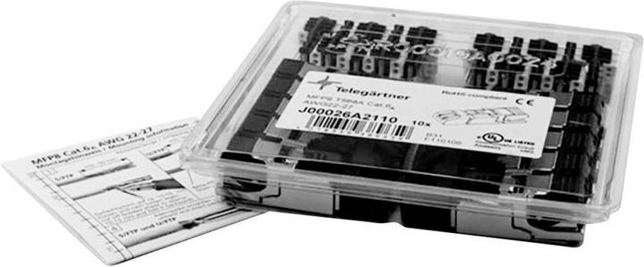 Telegärtner RJ45 Stecker CAT 6A geschirmt